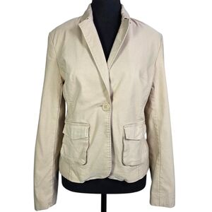 Simply Manakin Beige Women's Blazer Size 12